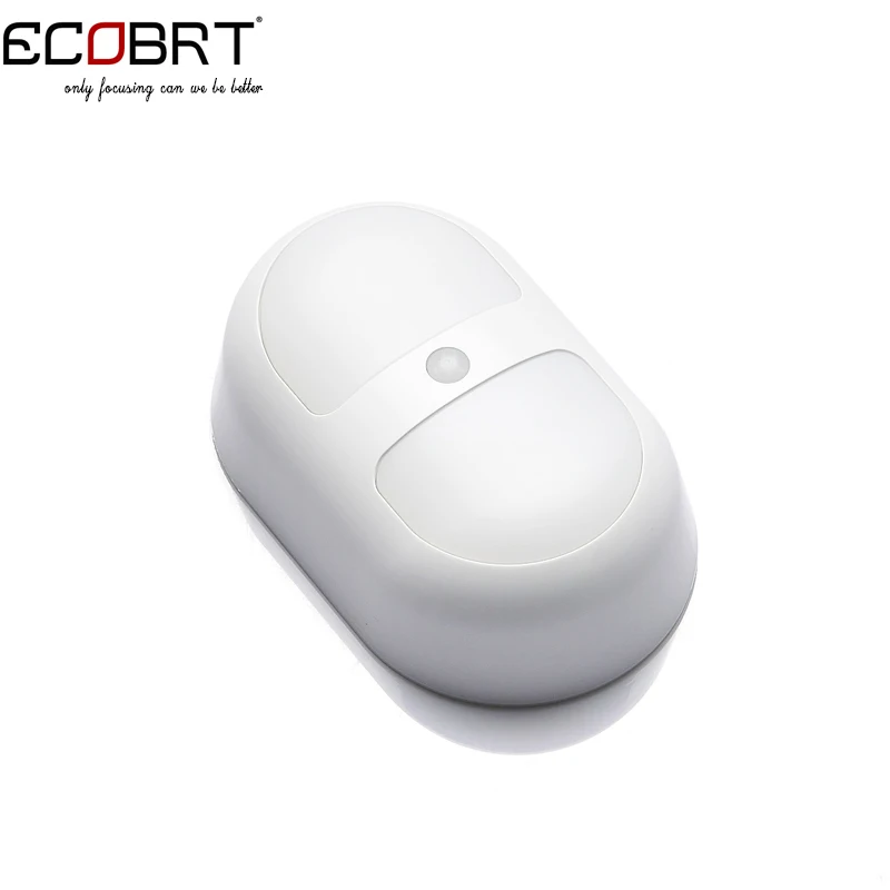 Wireless Human Sensor Night Lights Human Body Auto Motion Cabinet Lights Infraded Sensor Induction Lamps Using AA battery