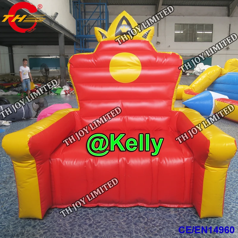 free air shipping to door King Throne Chair for party rental, portable