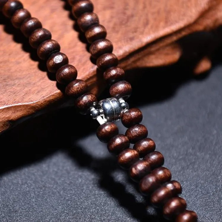 earphone beads Necklace Chain In-Ear Stereo Earphone With Mic For xiaomi iphone samsung Microphone (5)