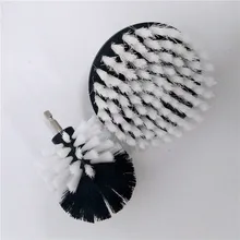 2 шт., щетка для дрели, щетка для чистки, используется на электрической дрели для ковра, дивана, кожи, пластика, дерева