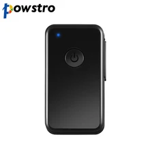 Powstro Bluetooth 4,2 приемник перезаряжаемый Hands-free музыка аудио 3,5 мм приемник адаптер для динамика наушников автомобиля стерео