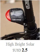 Excellent Newest Outdoor Sport Cycling Lights Q5 LED Night Cycling Running Flashlight Bicycle Warning Lights USB Charge Chest Lamp Torch 9