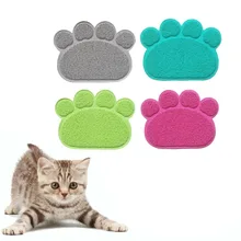

PVC Paw Print Pad Dog Cat Litter Mat Pet Puppy Kitty Dish Feeding Bowl Placemat Anti-skid Waterproof Sleeping Pad