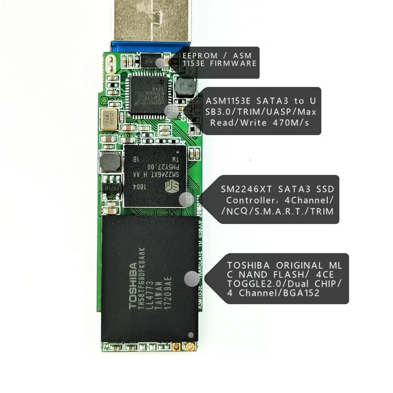 Внешний ssd накопитель eVtran26s 128 ГБ 256 usb 3 0 240|USB флэш-накопители| |