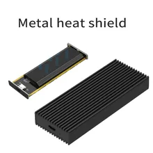 Портативный корпус SSD PCIE NVMe M.2 ssd чехол Чехол на жесткий диск s с разъемом тепла Тип c 3,1 высокоскоростной корпус