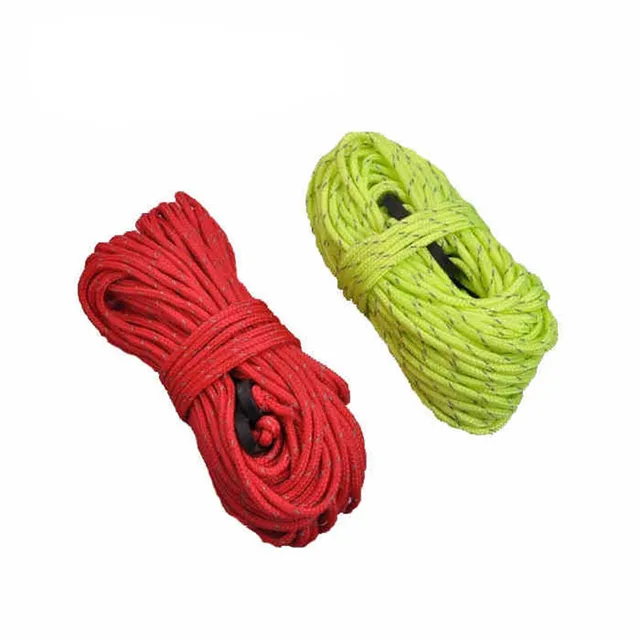 NatureHike 4 PCS Reflective Guyline Tent Ropes Outdoor Camping Cord with Adjusters