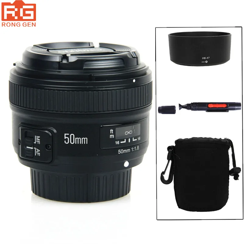 Prix pour YONGNUO YN 50mm f/1.8 AF Objectif YN50mm Ouverture Mise Au Point Automatique Grande Ouverture pour Nikon DSLR Caméra comme AF-S 50mm 1.8G Prix pour YONGNUO YN 50mm f/1.8 AF Objectif YN50mm Ouverture Mise Au Point Automatique Grande Ouverture pour Nikon DSLR Caméra comme AF-S 50mm 1.8G