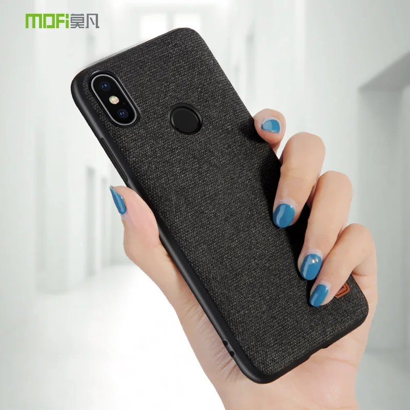 Чехол для xiaomi redmi note 6 pro чехол MOFI global тканевый с мягким краем и полным покрытием