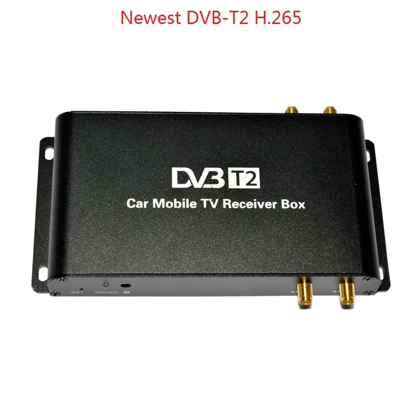 H.265 DVB T2 4 антенна микросхема мобильности 180 200 км/ч ТВ приемник HD 1080P тюнер коробка