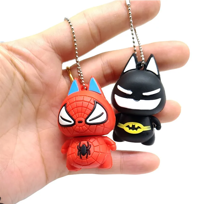 Pendrive cartoon Spiderman usb flash drive 4GB 8GB 16GB 32GB 64GB cute Batman/Death memory stick Personalized gift pen drive