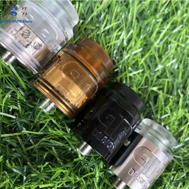 QP KALI RDA Fatality распылитель Капельного масла DIY 25 мм 316 нержавеющая сталь и PC pei vape