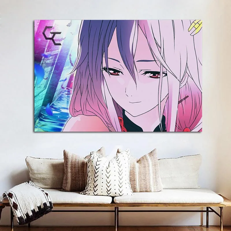 

Canvas HD Printed Modular Painting Wall Artwork 1 Pieces Guilty Crown Poster Home Decoration Pictures For Living Room Framework