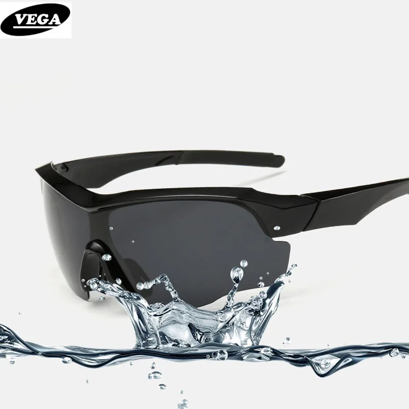 

VEGA Men Sports Sunglasses Polarized Road Mountain Biker Glasses UV400 Lager Frame 816
