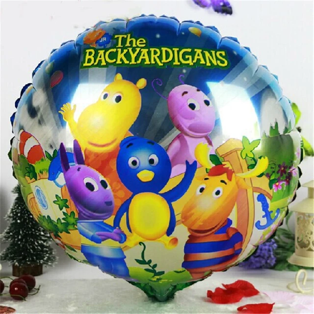 10pcs 18 inch The Backyardigans Cartoon Children's Toys Baby Shower Party Decoration Helium