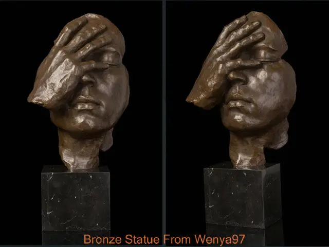 sculpture visage homme