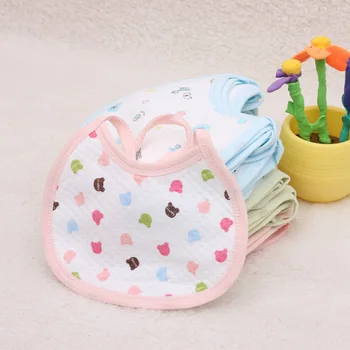 

2pieces/Lot Cotton Baby Bib/Infant Saliva Towels/Baby Waterproof Bibs/Newborn Wear Health Bib Infant Baby Cute Feeding Bid B131