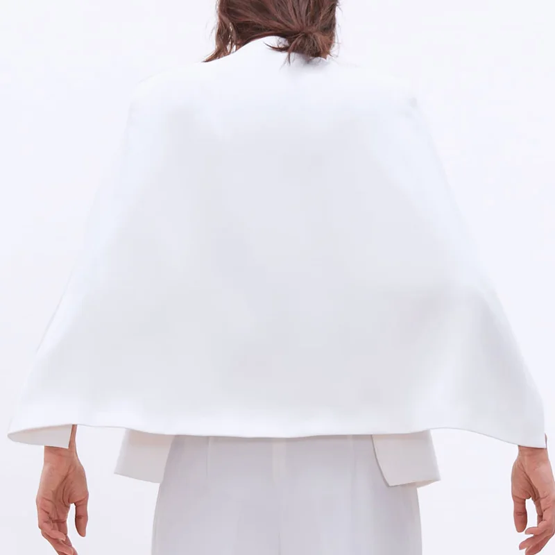 أنيقة الأبيض المعطف مكتب سيدة عباءة فتح الجبهة سترة 2019 الخريف انقسام الحديثة سيدة عمال الربيع النساء دعوى معاطف AO946