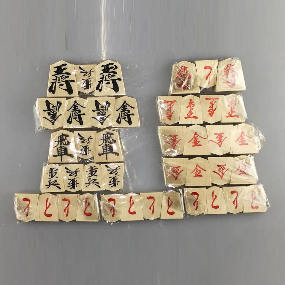 BSTFAMLY деревянные японские Shogi 40 шт./компл. международные шашки складные из искусственной кожи шахматная доска Sho-gi шахматная игра настольная игрушка подарок J04