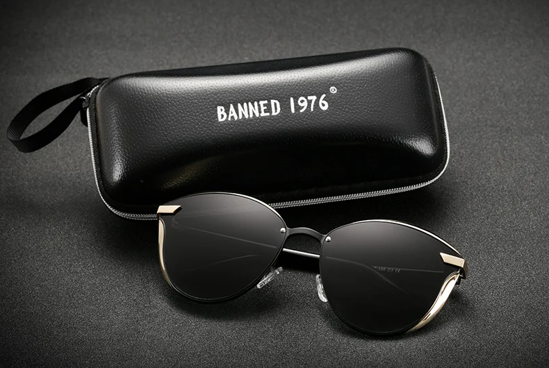 Запрещены 1976 роскошные женские солнцезащитные очки Мода Круглый дамы Винтаж Ретро дизайнерские женские солнцезащитные очки Óculos gafas