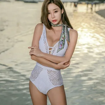 

Hot One Piece Swimsuit Sexy Swimwear Bathing Suit Women Swim Wear female Biquini Bandage Monokini One-Piece Swimsuits