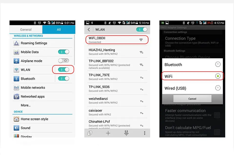 Реальные PIC18F25K80 ELM327 WI-FI V1.5 ELM 327 для Android Крутящий момент/PC Поддержка все OBD2 Протокол № 13 языков 12В дизельный