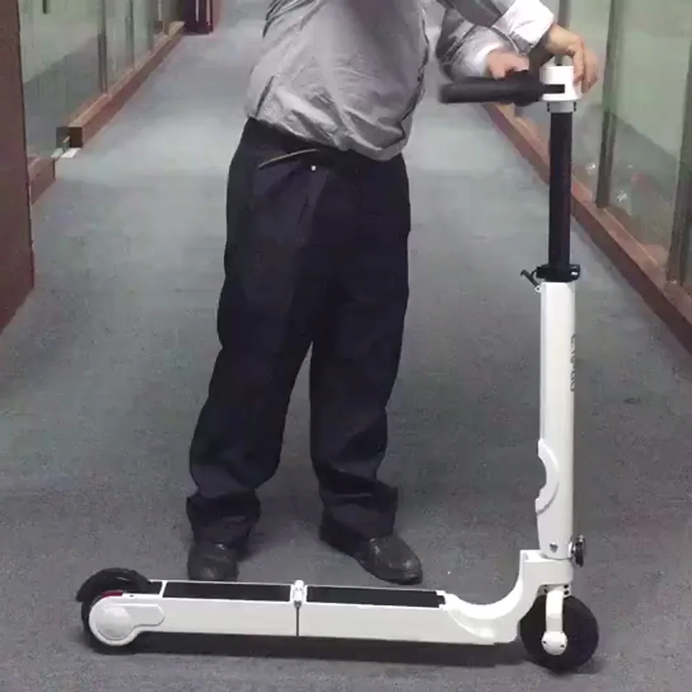 

Ultra light totaly folding total Portable pocket ELECTRIC KICK Scooter 2 wheel bike