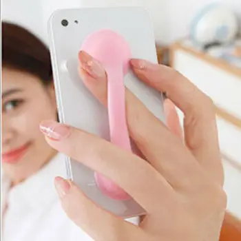 

10pcs/pack Top quality smartphone single finger Grip, phone handle grip for smartphone accessories Universal Elastic Band Strap