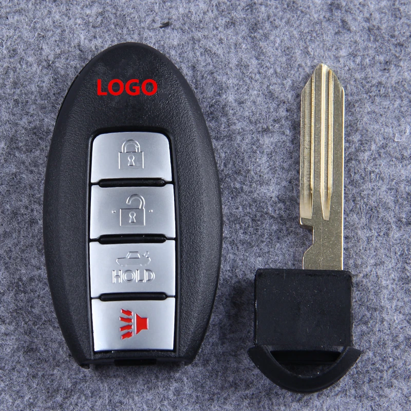 

Car Smart Card Keyless Remote Key 4 Buttons for Nissan Altima Teana 2009-2012 Year Car Remote Key Card 315MHZ with ID46 Chip