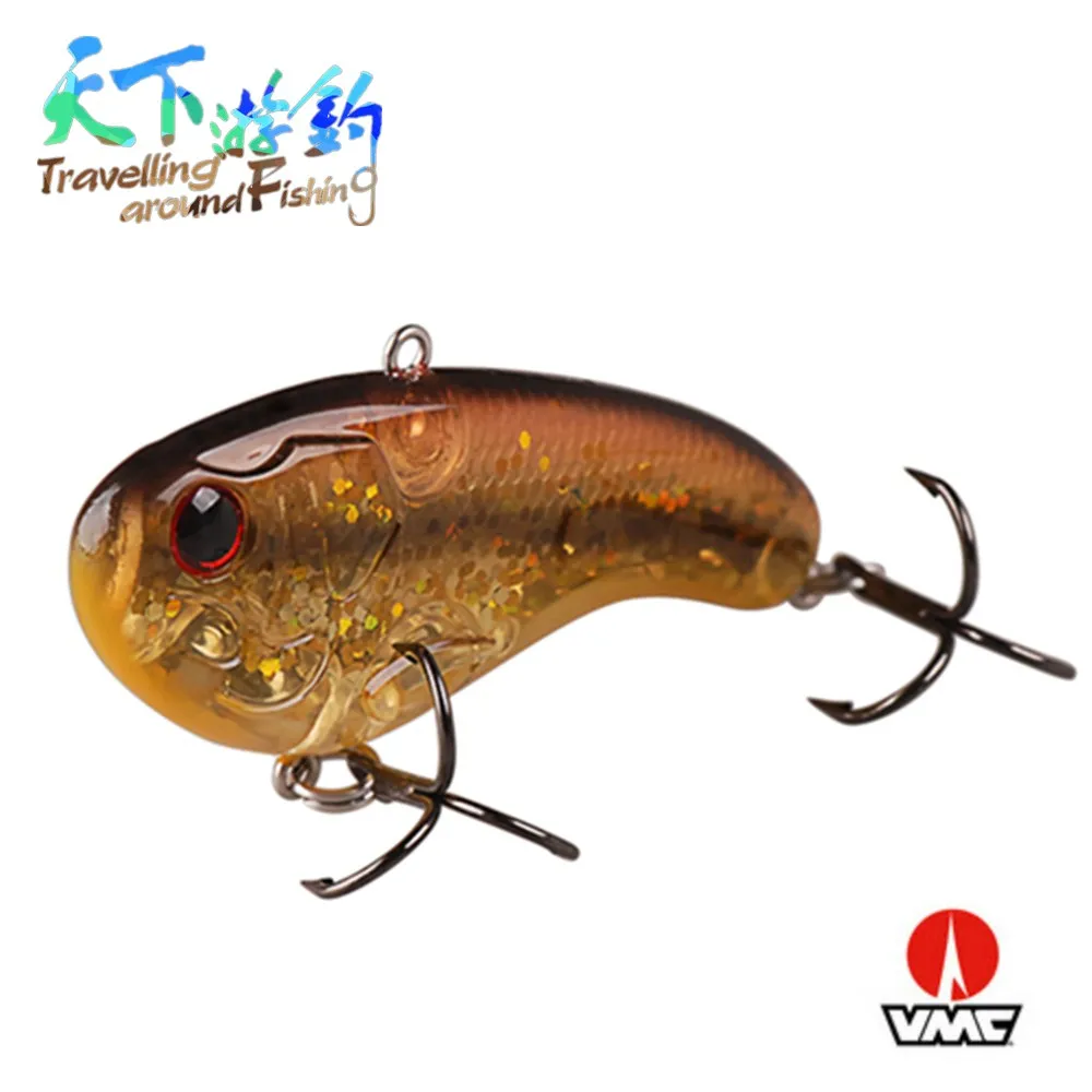 

TAF VIB Hard Fishing Lure 8cm 17.2g Sinking Vibration ABS Plastic Isca Artificial Bait for Carp Fishing VMC Treble Hooks Pesca