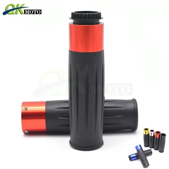 

Universal Motorcycles 22mm 7/8" Handlebar Hand Grip Motorbike Protaper Grips For Yamaha XJR 1300 VMAX 1200 1700 NMAX 125 155