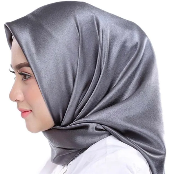 Мусульманские атласные шарфы пропускающая воздух бандана полное покрытие внутренние шапочки под хиджаб дюраг исламские Шляпы подшарф длинный хвост головной платок 90 см - Цвет: India Hat 07