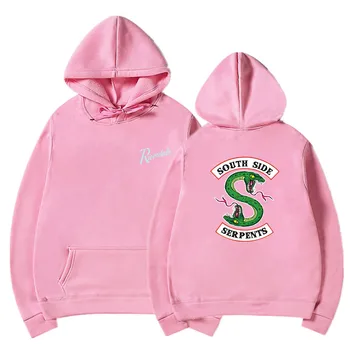 

Riverdale Hoodie Sweatshirts Plus Size South Side Serpents Streetwear Tops Spring Hoodies Men Women Hooded Pullover Tracksuit