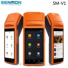 Free Shipping SM-V1 Touch Screen Android Terminal GPRS 58mm POS Thermal Printer