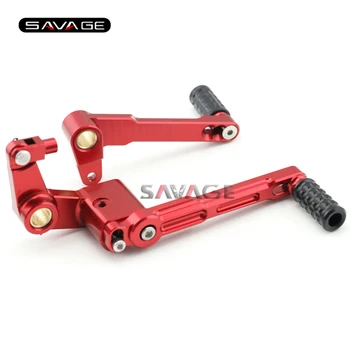 

For DUCATI MONSTER 696 796 1100/S Motorcycle CNC Aluminum Adjustable Gear Shift Lever Shifter & Brake Pedal Lever R