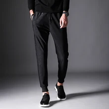 Весна Осень Новые спортивные брюки мужские простые Стильные камуфляжные мягкие удобные брюки мужские узкие брюки высокого качества Размер 28 38