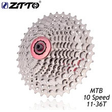 ZTTO MTB Mountain Bike Bicycle Parts 10 Speed Freewheel Cassette 11-36T Compatible For Parts M590 M610 M675 M780 XT SLX