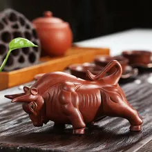 Чайный набор Zisha для домашних животных, высокое качество, китайский чайный набор с животными, аксессуары, маленький чайный декор для домашних животных