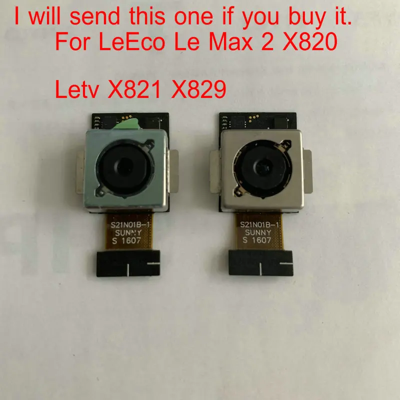 Задняя Камера модуль для LeEco Le Max 2X820 Letv X821 X829 Snapdragon 820 мобильный телефон задняя камера Flex кабель с разъемом для подзарядки