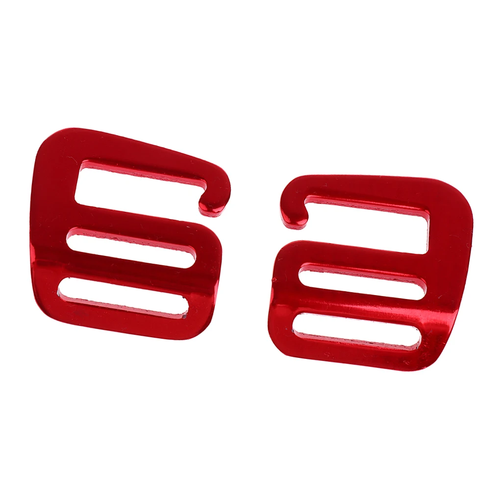1 pair G Hook Outdoor Webbing Buckle For Backpack Strap 25mm Quick Release Belts Shoes Bags Fasteners D Ring Accessories