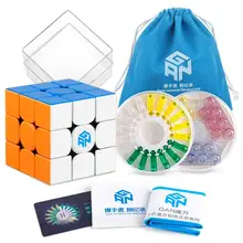 GAN 356 X speed Cube 3x3 Stickerless Gans 356X Магнитный куб-головоломка Gan356 X 3x3x3 M(версия IPG V5