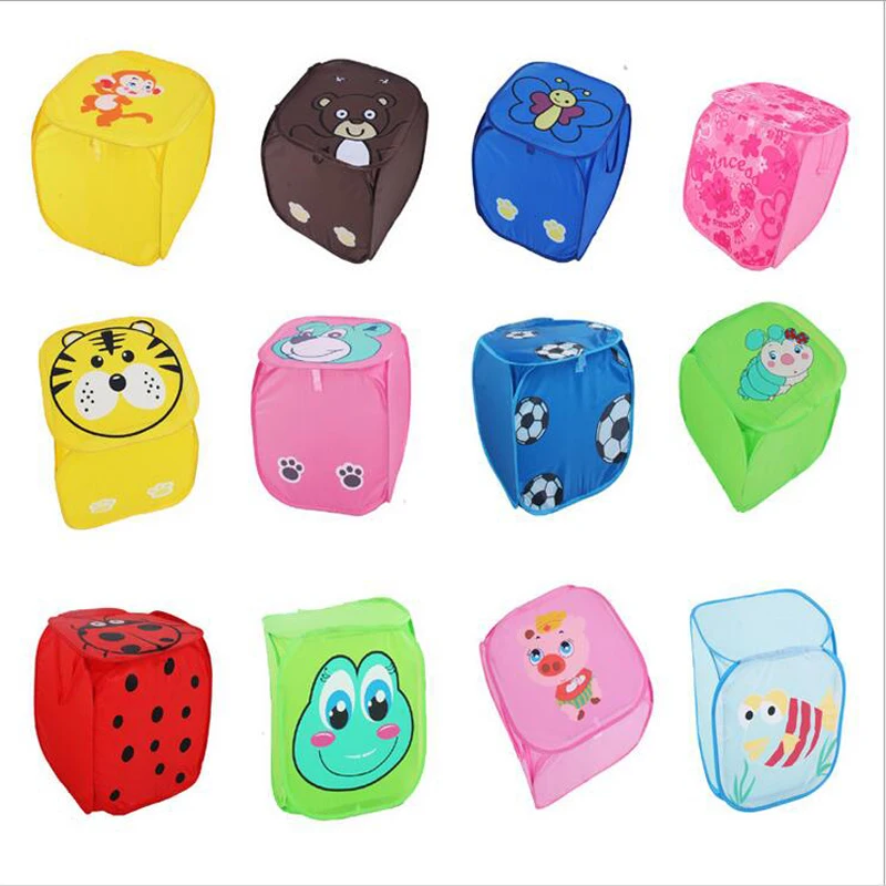 

Quartet Covered Cute Animal Debris Storage Box Large Laundry Basket Laundry Baby Toy Storage Basket Storage Basket For Toys