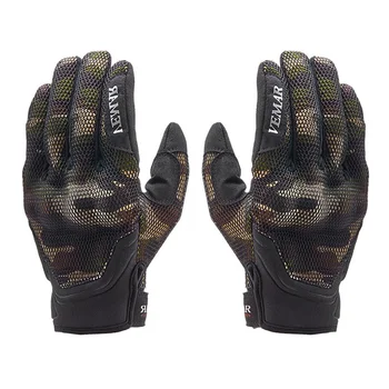 

Cycling Gloves Anti-slip Full Finger Breathable Touch Screen Motorcycle Riding Protective Glove Scooter Bicycle Accessories