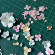 Маленькие цветы металлические Вырубные штампы для скрапбукинга ремесло штампы 3D штамп DIY Скрапбукинг и штамповка открыток фотоальбом рамка Декор
