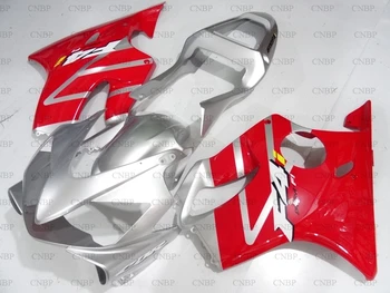 

CBR600 F4i 2003 Plastic Fairings CBR600 F4i 2001 - 2003 Red Silver Fairing Kits CBR 600 2001 Plastic Fairings