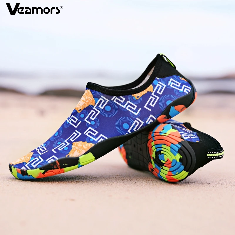 VEAMORS الصيف السباحة أكوا أحذية للجنسين لينة ضوء شاطىء البحر المنبع رياضية في الهواء الطلق الرجال احذية نسائية شقة الشاطئ أحذية ماء VEAMORS الصيف السباحة أكوا أحذية للجنسين لينة ضوء شاطىء البحر المنبع رياضية في الهواء الطلق الرجال احذية نسائية شقة الشاطئ أحذية ماء