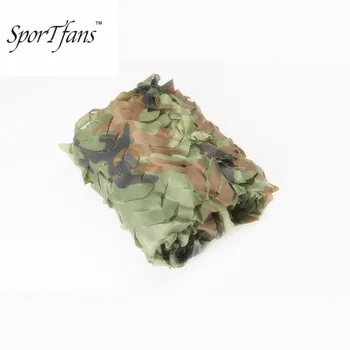 

2x3m Hunting Military Camouflage Net Woodland Army Camo netting Camping Sun ShelterTent Shade sun shelter without edge binding