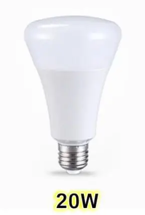 ZUCZUG светодиодный E14 Светодиодный светильник E27 светодиодный светильник переменного тока 110 В 220 В 85-265 в 25 Вт 20 Вт 15 Вт 12 Вт 9 Вт 6 Вт лампада Светодиодный точечный светильник Настольная лампа светильник - Испускаемый цвет: 20W