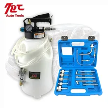 10L Pneumatico Cambio Olio Strumento di Riempimento Estrattore Fluido Dispenser Ricarica Pompa Tool Kit Con 13 pcs ATF Adattatore
