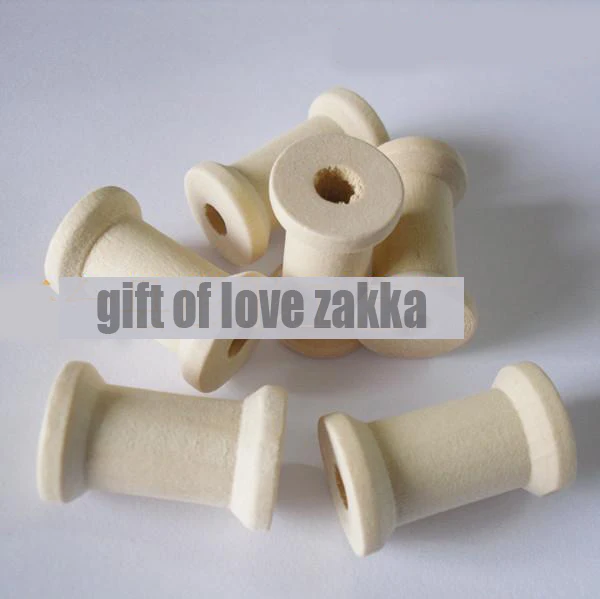 Деревянные катушки zakka archaize в классическом стиле размер 2 7x1 6 см деревянные для