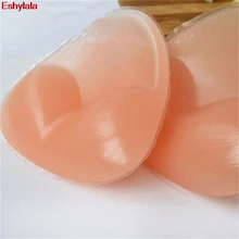 Eshylala-сексуальный бюстгальтер cиликоновый покладка, подчеркивающая формы Вставки для женщин бюстгальтер чашечки для увеличения груди Женский невидимый бюстгальтер пуш-ап формирующие фигуру накладки